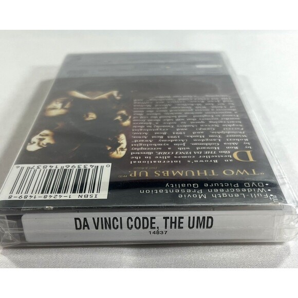 The Da Vinci Code Sony PlayStation PSP UMD-Movie 2006 New Factory Sealed - Picture 6 of 8